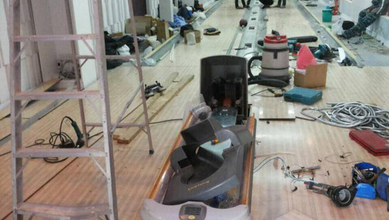 Installation 2 VIP Lanes SF Strike Bowl Pattaya Beach